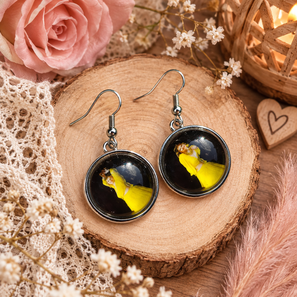 Boucles d'oreilles Flora Acosta 🩷 – Image 2
