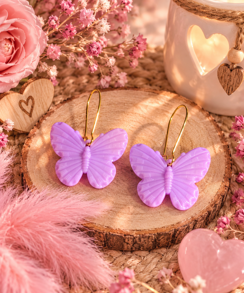 Boucles d'oreilles papillons 🦋